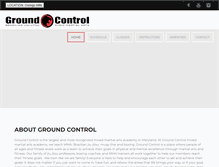 Tablet Screenshot of groundcontrolom.com
